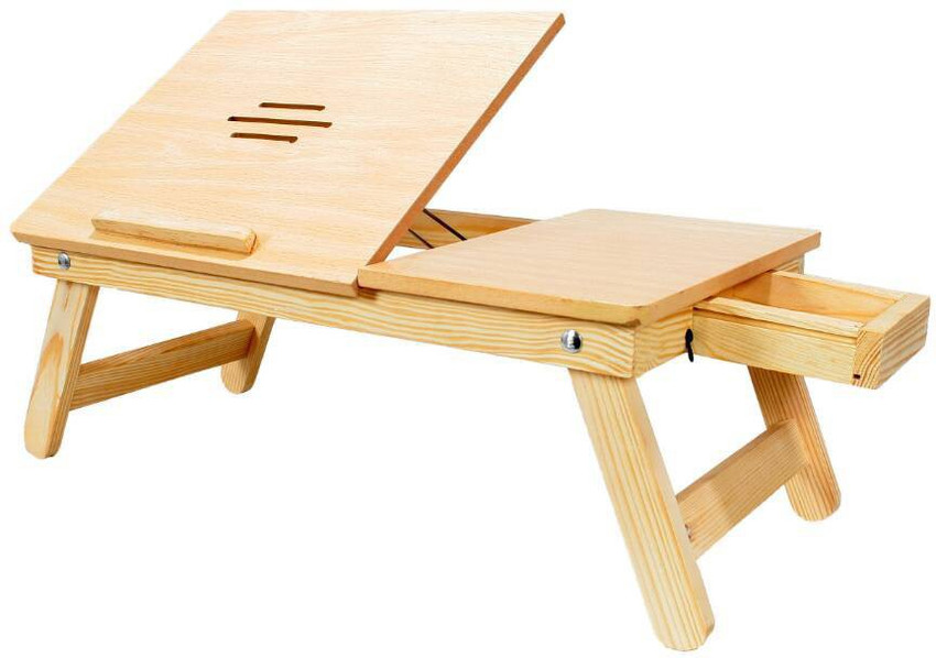 AMIS Wood Portable Laptop Table Price in India Buy AMIS Wood