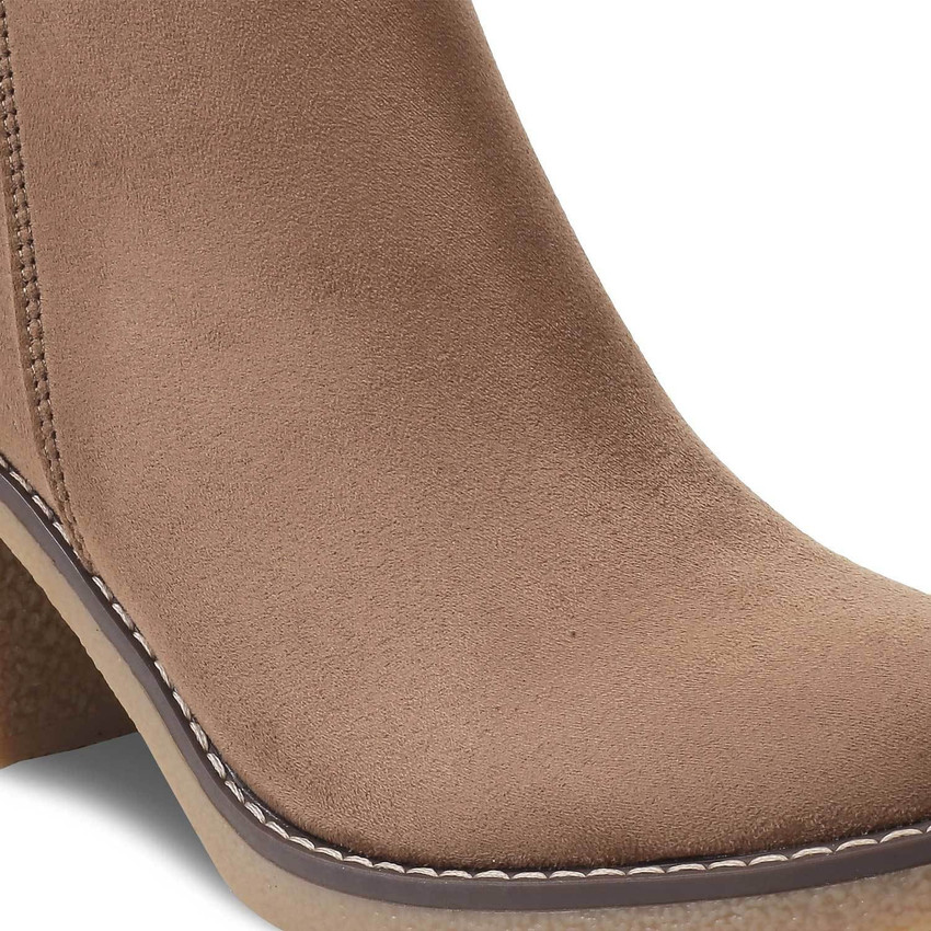 tresmode Ankle Length Block Heel Boots For Women Buy tresmode