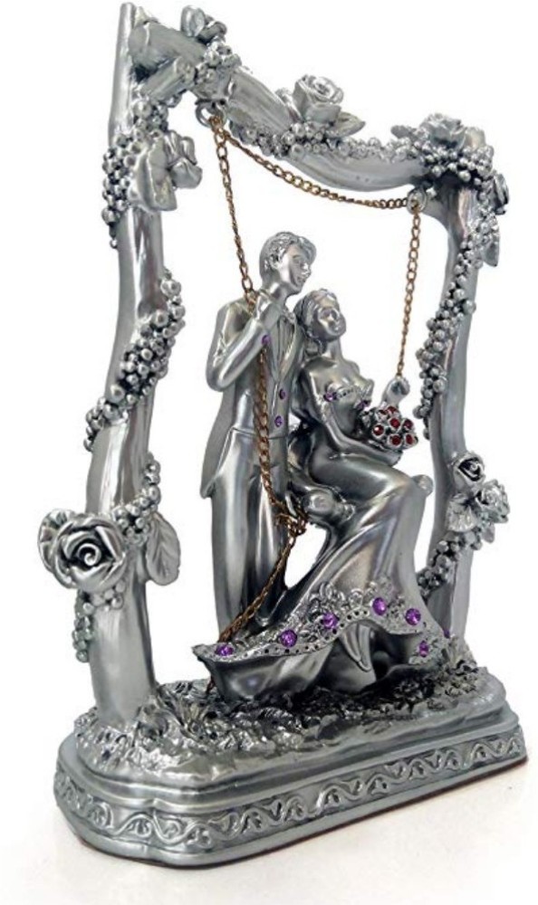 Dul Dul Bride and Bridegroom Gift Showpiece,Marriage Couples Gifts  Showpiece/Couple Statue Showpiece/Engagement Gifts//Gifts For Valentine  Love Couple Showpiece/Just Married Couple Plastic Showpiece Decorative  Showpiece Decorative Showpiece