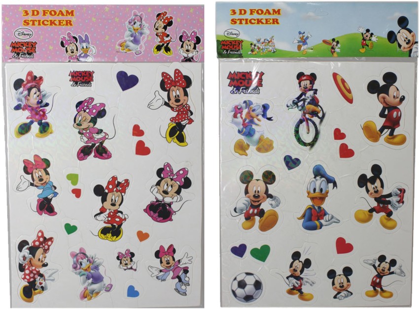 Minnie Mouse Stickers 3 Pack