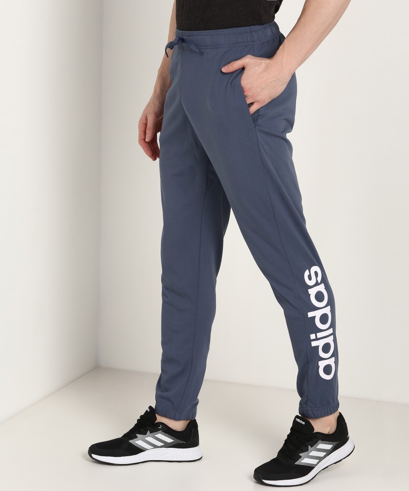 ADIDAS Solid Men Blue Track Pants - Buy ADIDAS Solid Men Blue