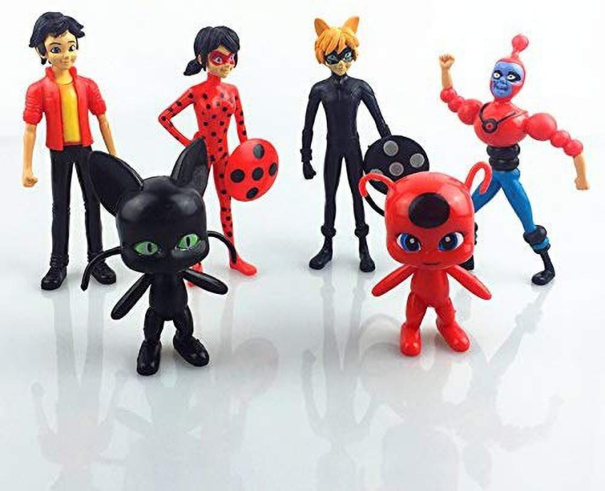 Lady Bug & Cat Noir Action Figures Anime Collection India