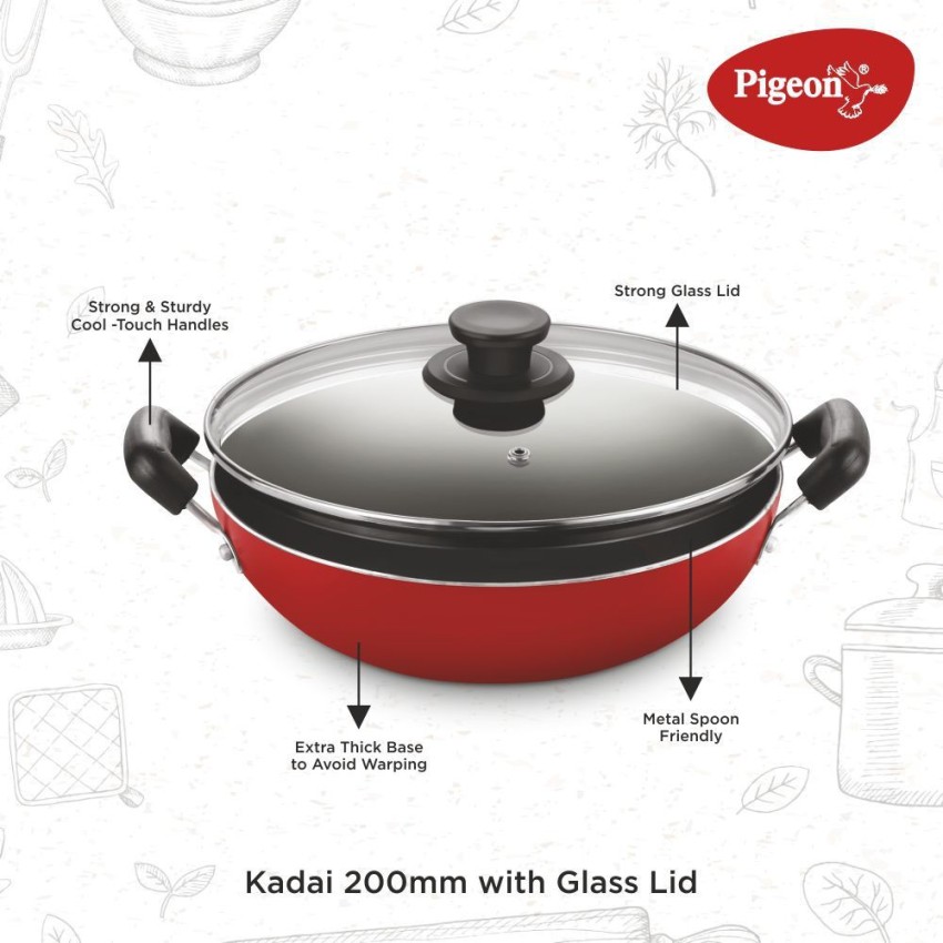 Pigeon by Stovekraft Non-Stick Biriyani Pot with Lid