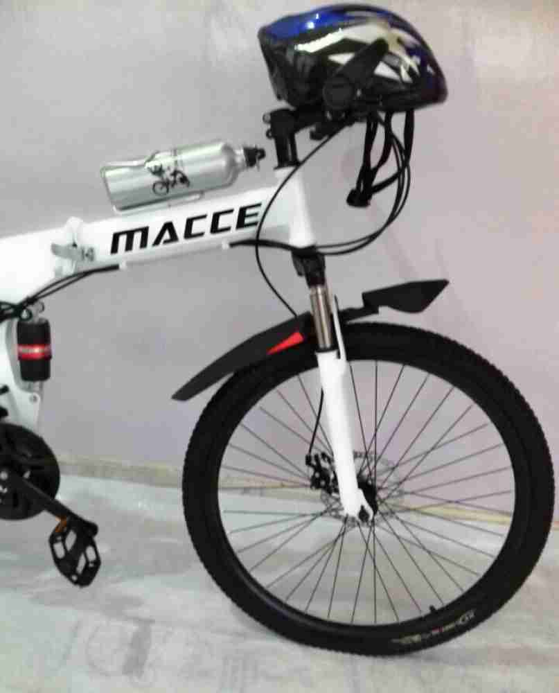 maatrixx macce 21 gear dual disc brake and suspension foldable