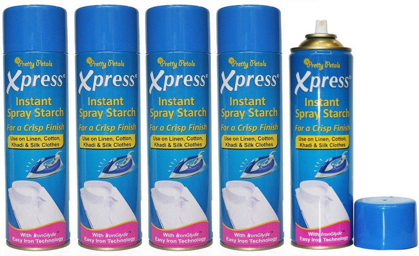 Xpress Starch Spray (Set of 5) Fabric Stiffener Price in India - Buy Xpress Starch  Spray (Set of 5) Fabric Stiffener online at