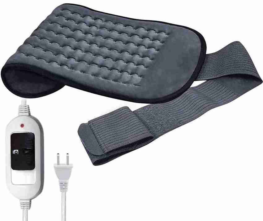 Addmax Orthopedic Electric Heating Belt Waist Wrap Lumbar Support Back Brace Belt Lower Back Heat Therapy Pad with 3 Temperature Settings for Pain Relief of Abdominal Stomach Lumbar Muscle Strain etc....