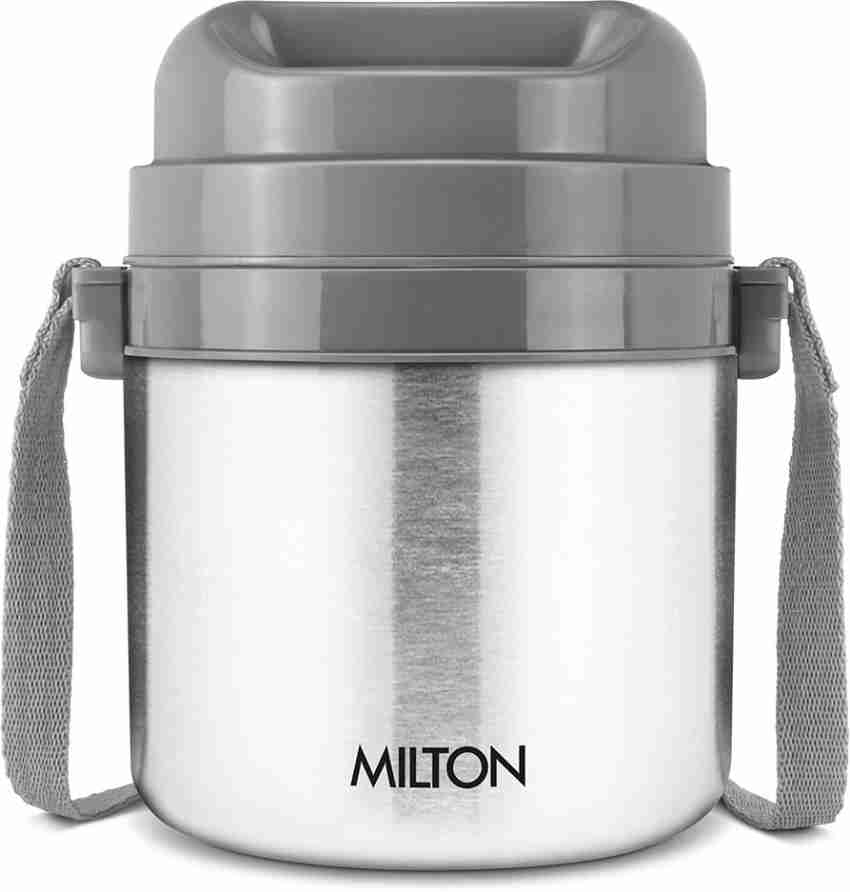 Milton Legend3 Lunch Box Tiffin Insulated Stainless Steel, Silver