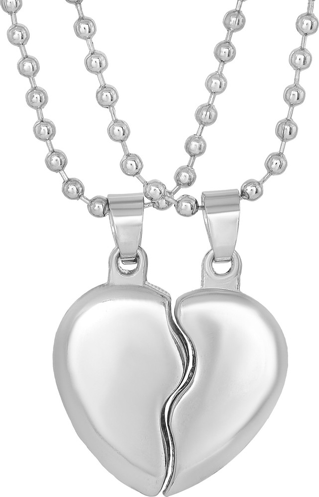 Broken heart sales locket for couples