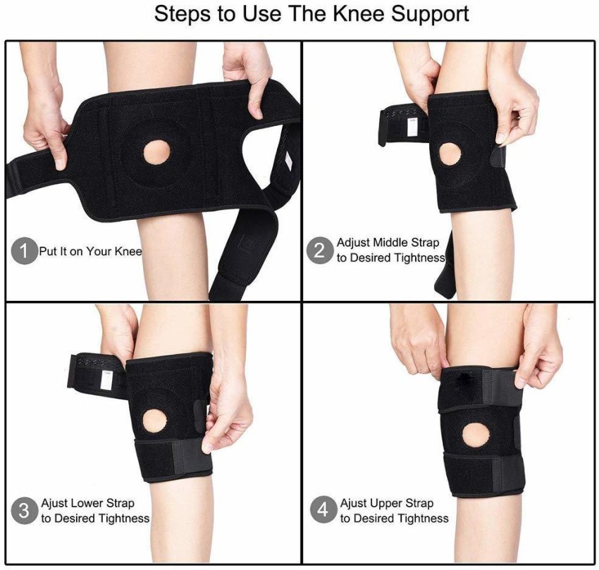 Hinged Knee Brace for Men and Women, Knee Support for Swollen ACL, Tendon,  Ligament and Meniscus Injuries