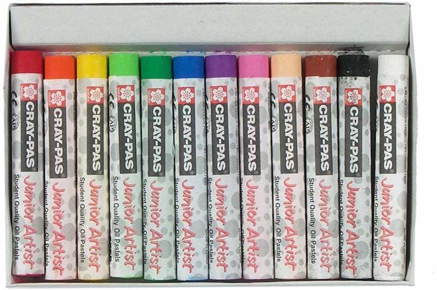 SAKURA Cray-Pas Junior Artist Oil Pastel Set - Soft Oil Pastels
