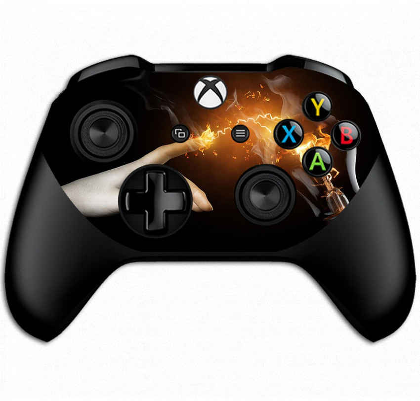 Skin wrap for sony outlet ps4 dualshock controller electrify