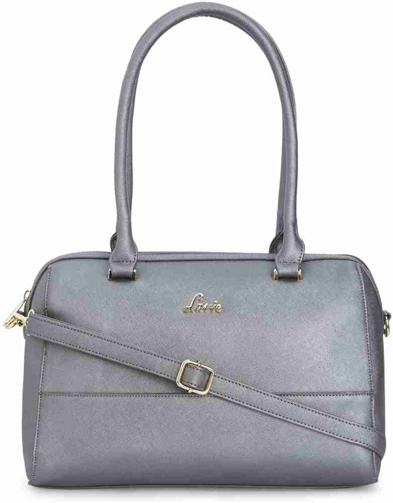 Buy LAVIE Women Grey Hand held Bag PEWTER Online Best Price in