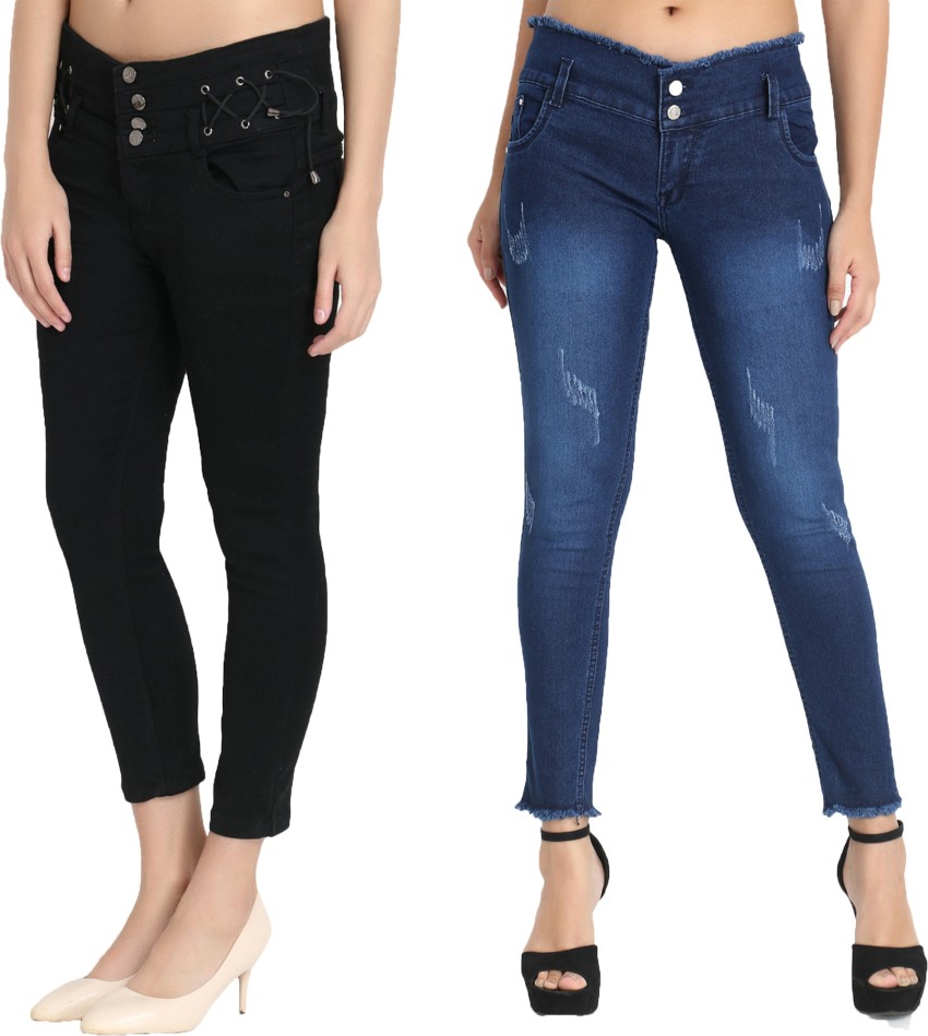 Buy online Mid Rise Bell Bottom Jeans from Jeans & jeggings for Women by  Perfect Outlet for ₹1349 at 50% off