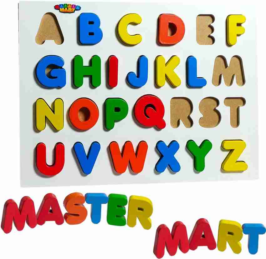 Wooden Alphabet Letters for DIY Crafts, 3D Letters India