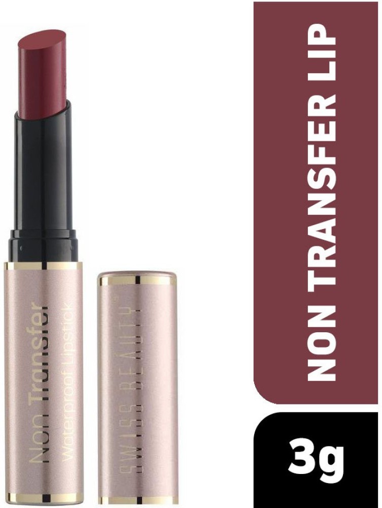 SWISS BEAUTY Non Transfer Long Lasting Waterproof Lipstick