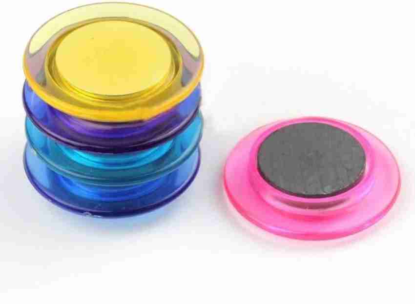 Hemi Colorful Translucent 20 Mm Magnet Buttons for Fridge, Magnetic  White-Boards Multipurpose Office Magnets Pack of 10 Price in India - Buy  Hemi Colorful Translucent 20 Mm Magnet Buttons for Fridge, Magnetic