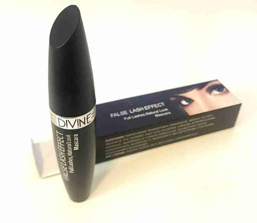 DIVINE Black Mascara MAC Black False Lash Look By: Cosmetics (1) 8 ml -  Price in India, Buy DIVINE Black Mascara MAC Black False Lash Look By:  Cosmetics (1) 8 ml Online In India, Reviews, Ratings & Features