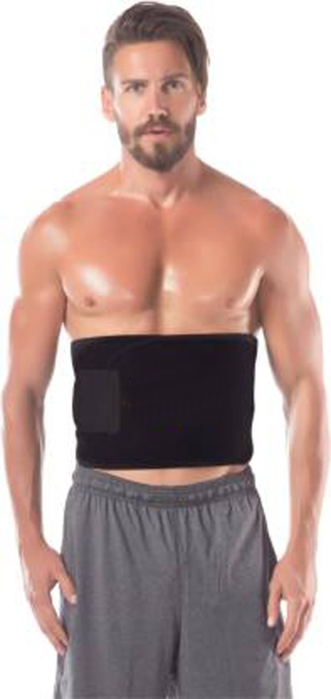 RBS New Heavy FITNESS BELT (L SIZE)sweat Belt, Slimming belt, Waist shaper,  Tummy Trimmer, Sweat slim belt, Belly fat burner, Stomach fat burner, Best  Quality, Super stretch, Unisex body shaper for men