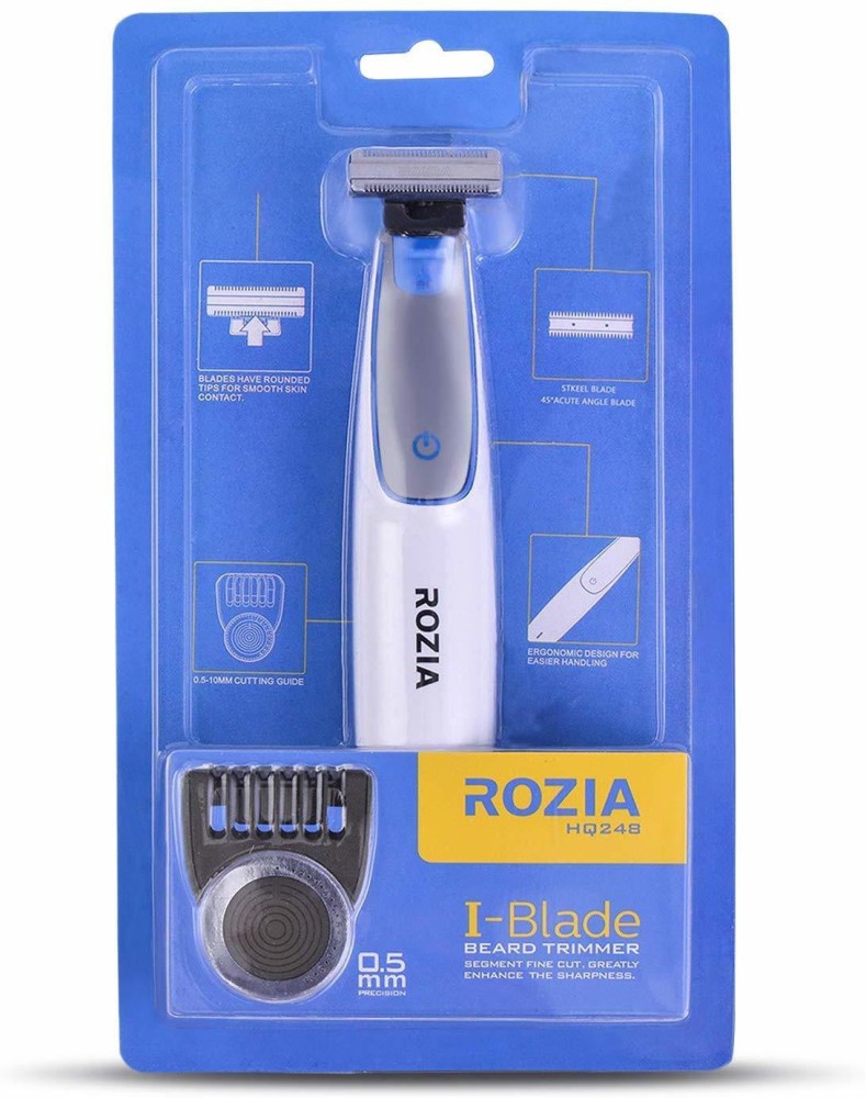 ROZIA Electric Beard Trimmer and Shaver for Men Rechargeable
