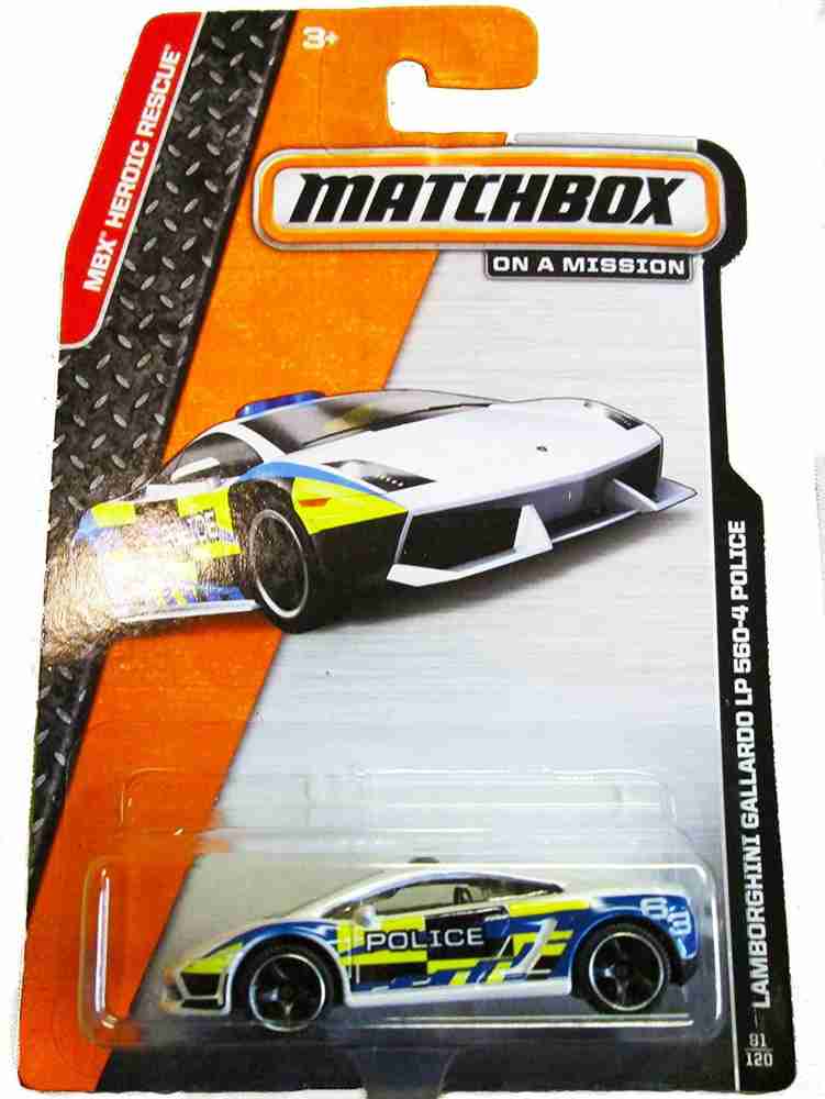 MATCHBOX Lamborghini Gallardo Lp 560 4 Police Lamborghini
