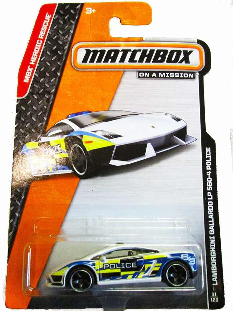 MATCHBOX Lamborghini Gallardo Lp 560 4 Police Lamborghini