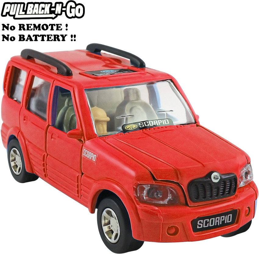 Shinsei Pull Back Mahindra Scorpio Opening Doors Miniature