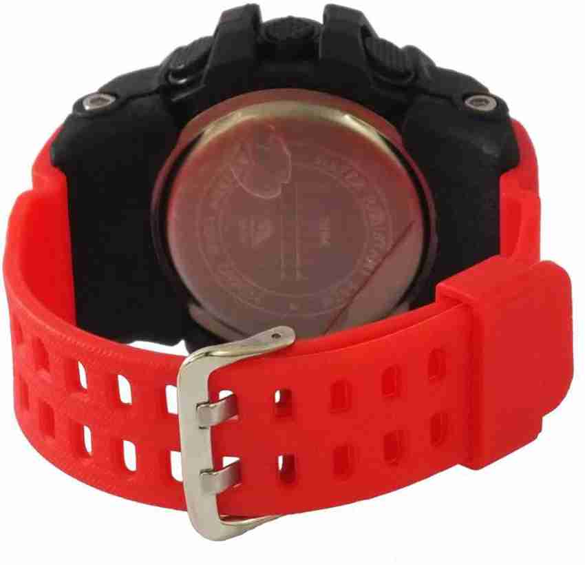 Skmei watch red best sale