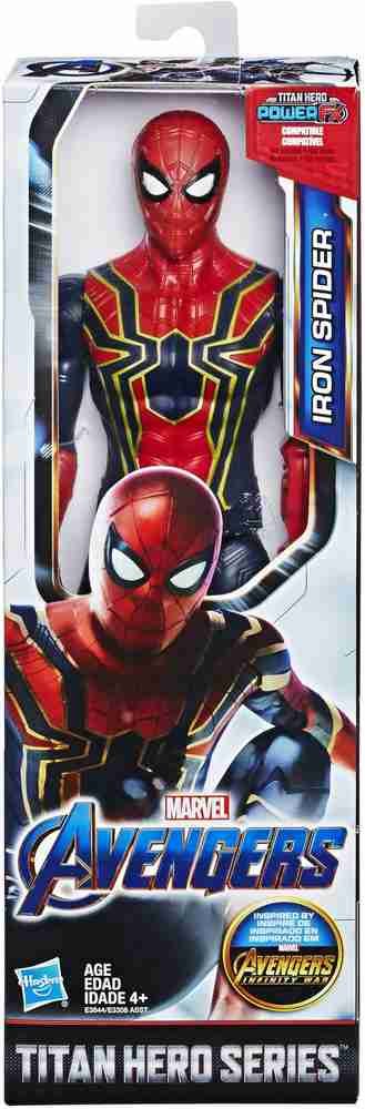 Marvel Spider-Man Titan Hero Series 30-Cm Iron Spider Integration Suit  Action Figure Toy, Inspired by Spider-Man Movie, for Kids Ages 4 and Up