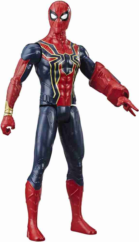 Marvel Spider-Man Titan Hero Series 30-Cm Iron Spider Integration Suit  Action Figure Toy, Inspired by Spider-Man Movie, for Kids Ages 4 and Up