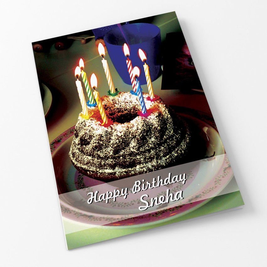 Animated Happy Birthday Cake with Name Sheva and Burning Candles — Download  on Funimada.com