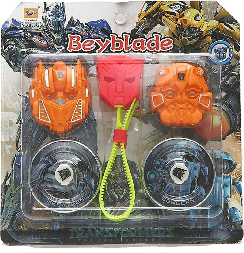 Buyab factory 2 Bey blade Fury Spinner Toy Fast Spin for Kids