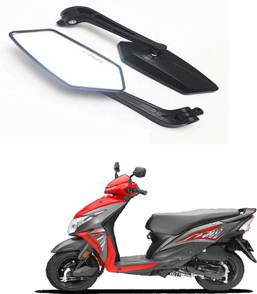 RWT Manual Rear View Mirror For Honda Dio Price in India Buy