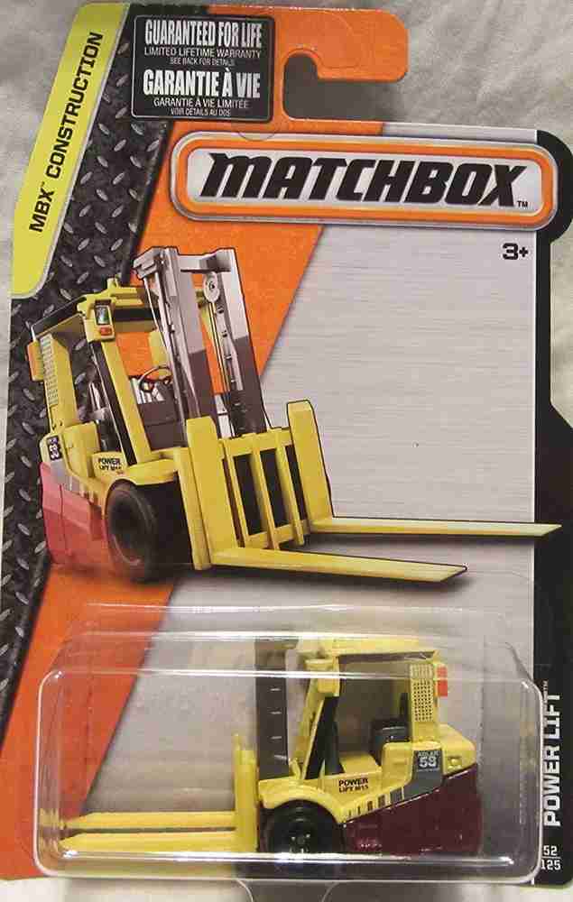 MATCHBOX 2016 Mbx Construction Power Lift Forklift 2016 Mbx