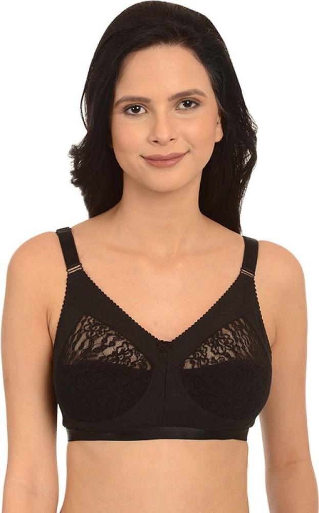 Mod & Shy Black Blouse Top Bralette bra - (32C)