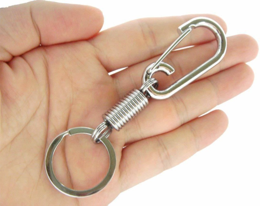 BORING Spring Hook Metal Keyring Key Chain Price in India - Buy BORING Spring  Hook Metal Keyring Key Chain online at