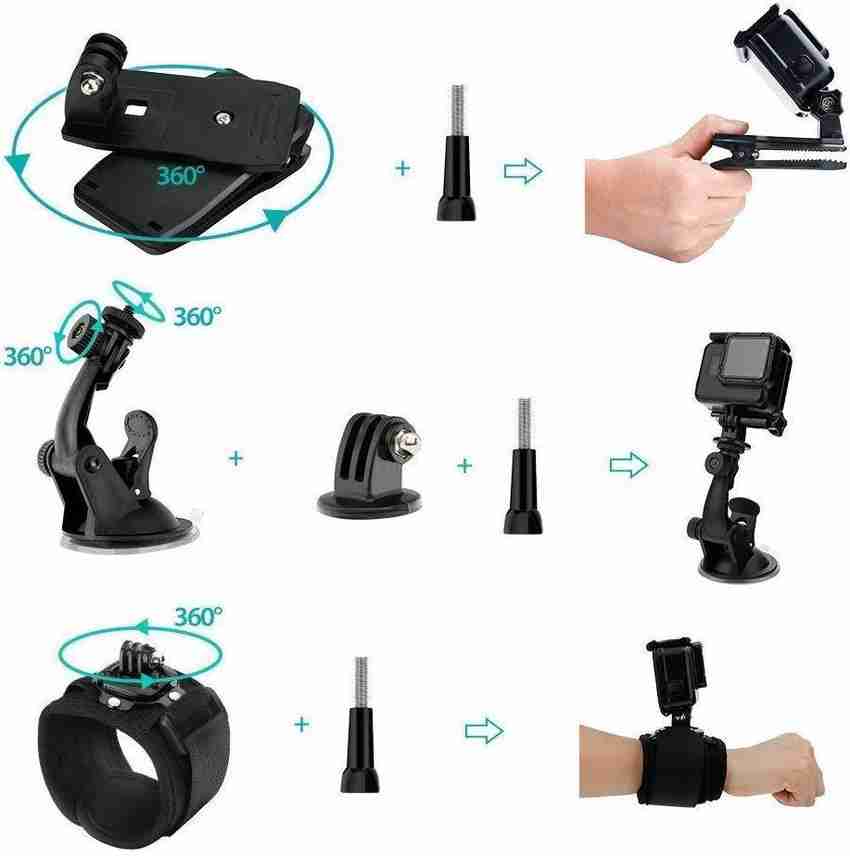 housemate 40 in 1 Sports Action Camera Accessories Kit for GoPro 6  