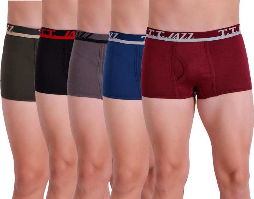 Buy TT Jazz Brief Underwear For Men (Pack Of 5): TT Bazaar