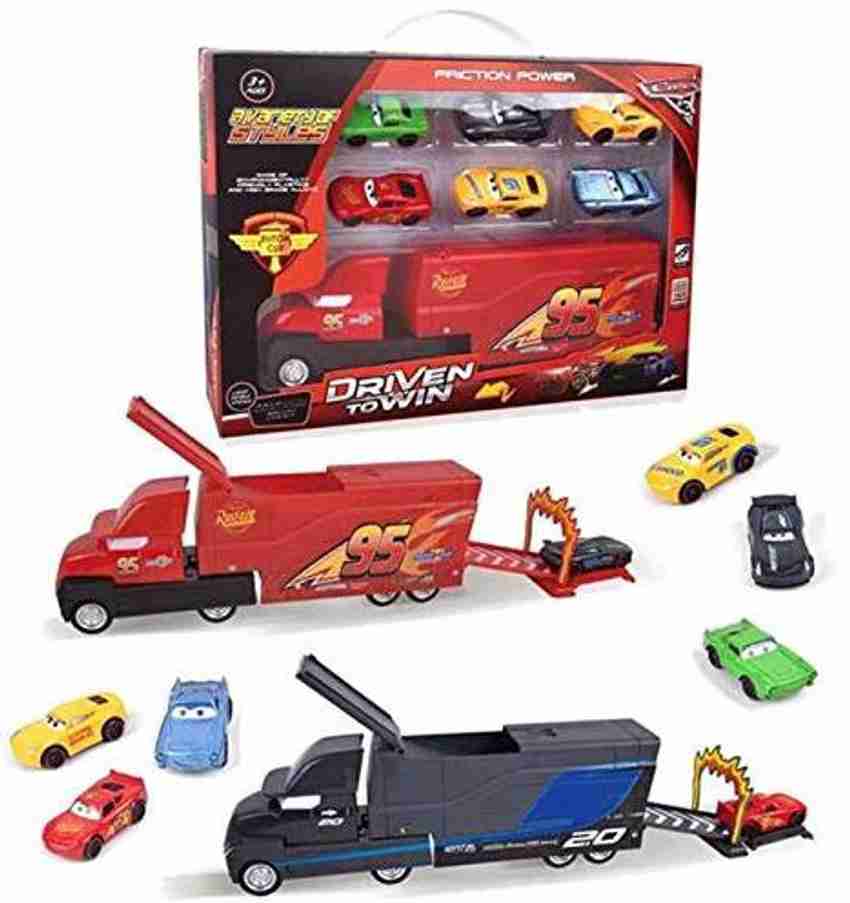 Lightning mcqueen sales truck toy