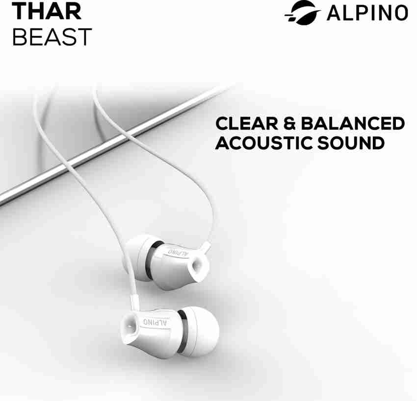 ALPINO Thar Beast Universal Earphone Wired Headset Price in