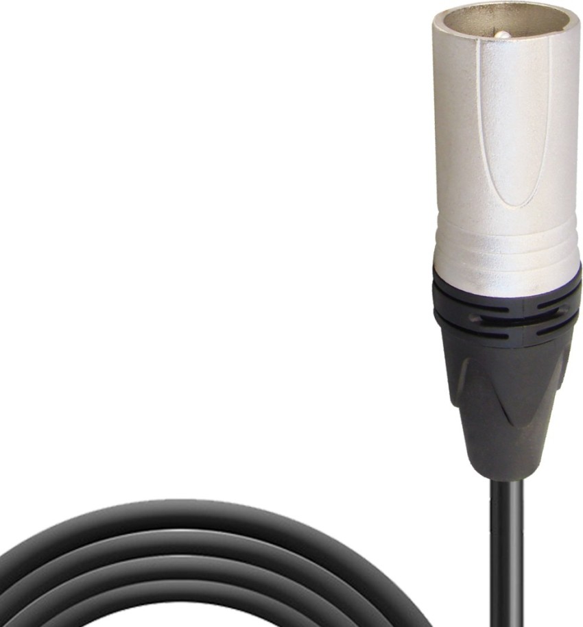 Urban Infotech Microphone Cable - XLR Male to Female - 100% Pure  Oxygen-Free Copper Wire Single Angled XLR Patch Cable