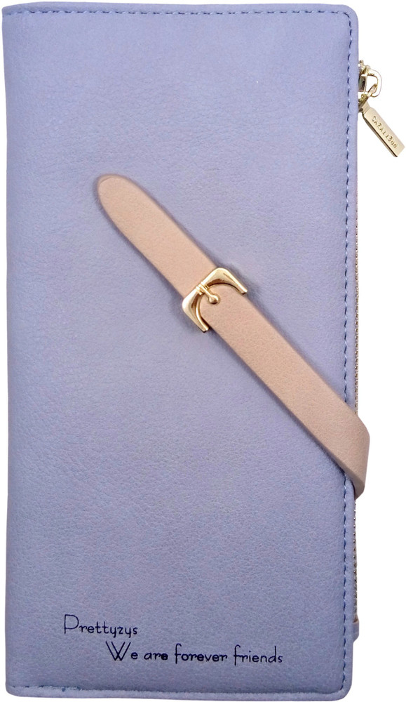 PRETTYZYS Women Casual Purple Artificial Leather Wallet BLUE Price in India Flipkart