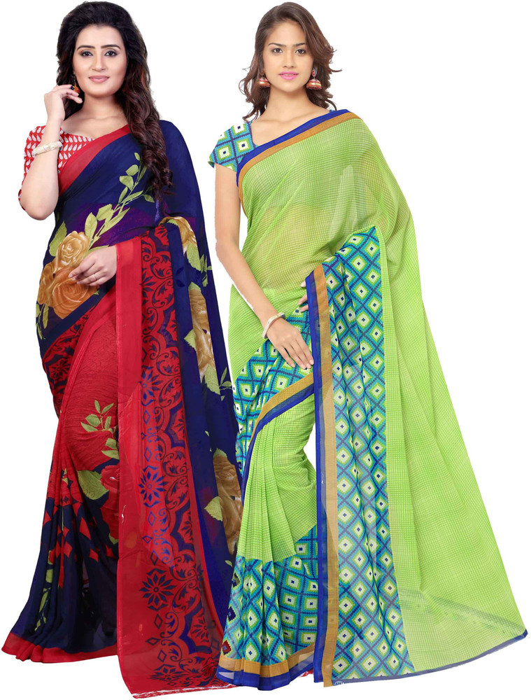 Flipkart sarees below 300 cotton sales