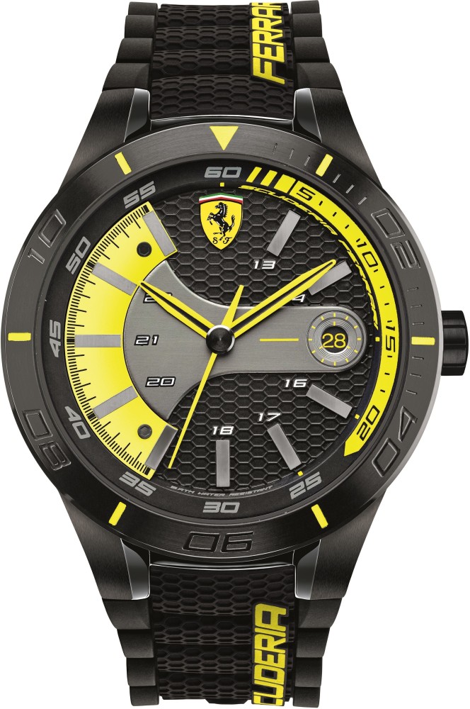 Ferrari discount watch yellow