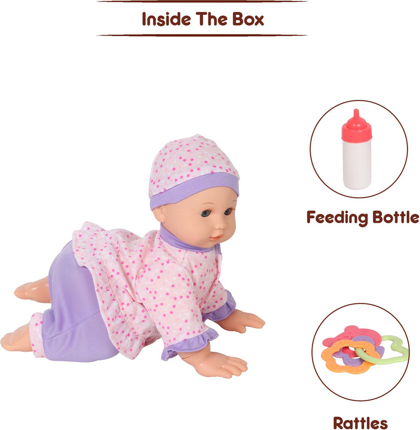 Crawling baby born top