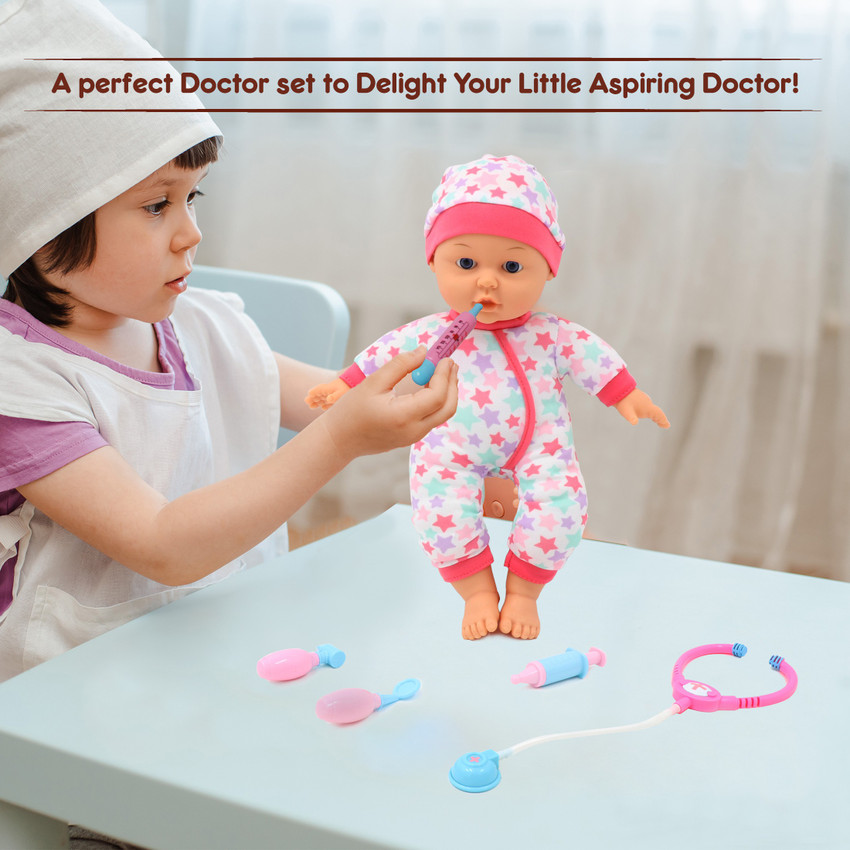 Miss Chief by Flipkart Baby Doll with Doctor Set