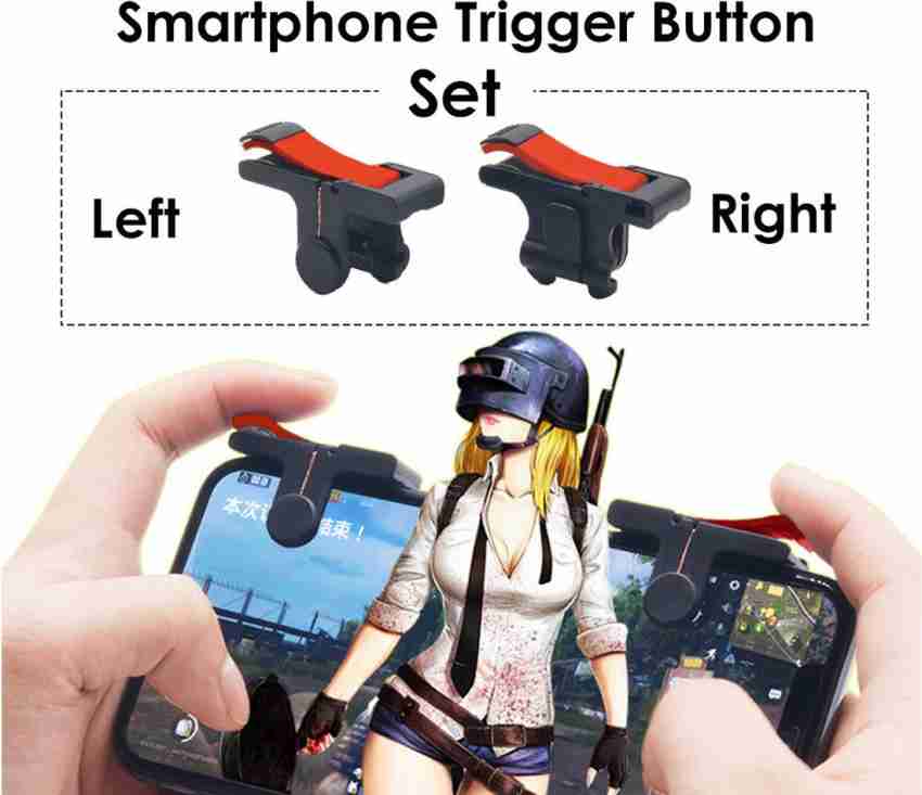 Gaming Trigger Phone Game PUBG COD Mobile Aim Shoot Controller Clip iOS  Android