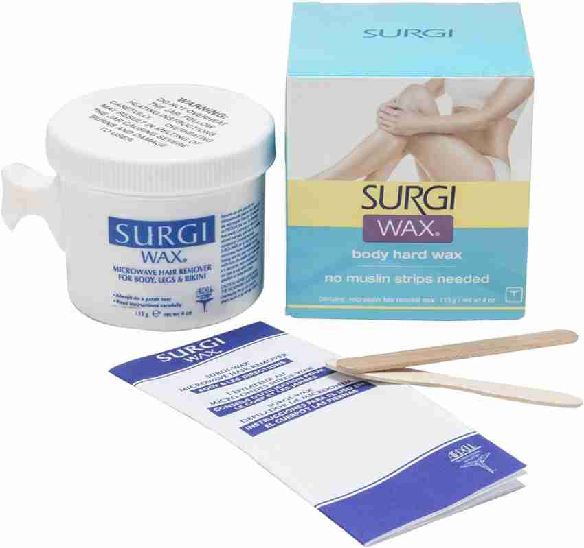 Surgi-wax Hair Remover for Bikini, Body & Legs 4 oz