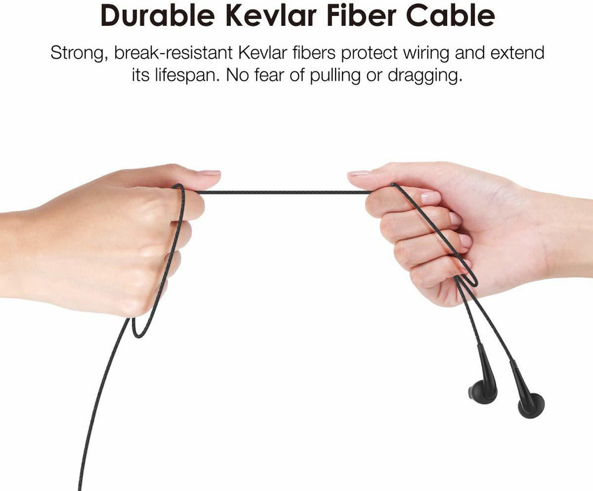 Kevlar online wire earphones
