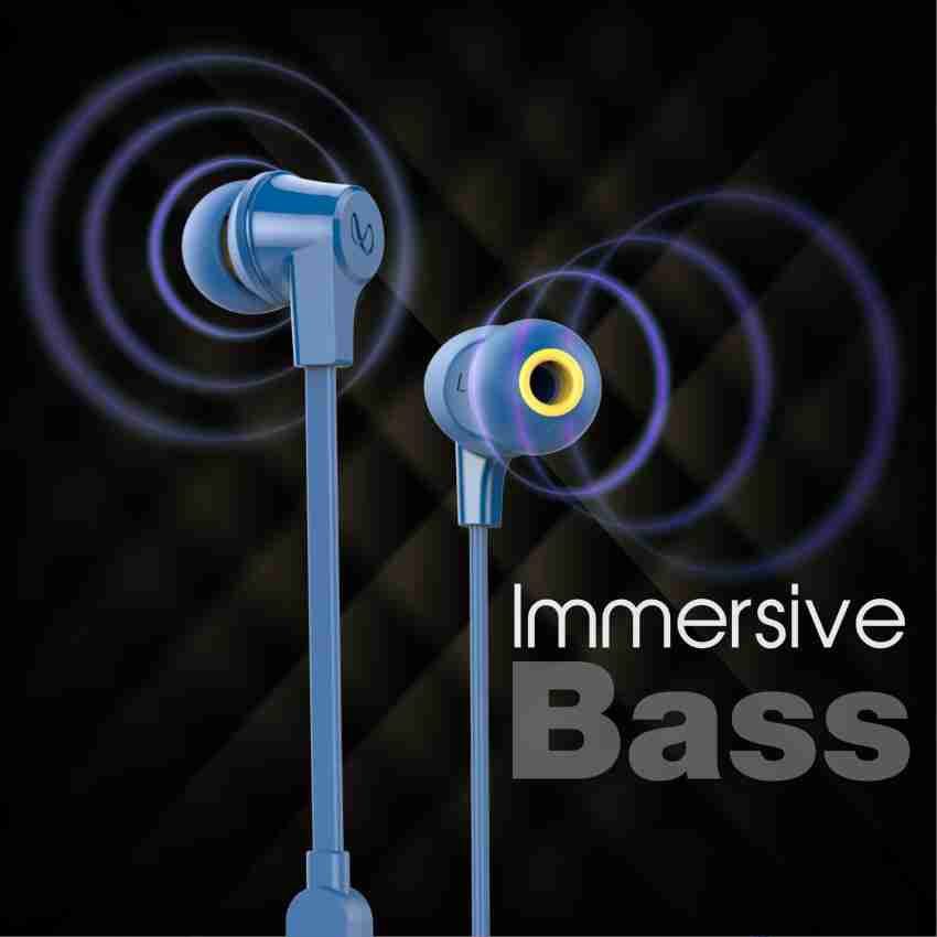 Infinity (JBL) Zip 20, Deep Bass Wired Earphones with Mic (Red