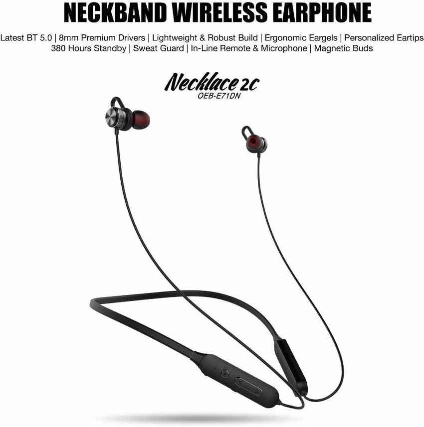 ORAIMO Necklace 2C Bluetooth Headset Price in India Buy ORAIMO Necklace 2C Bluetooth Headset Online ORAIMO Flipkart